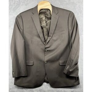 Ralph Ralph Lauren Sport Coat Blazer Brown Jacket Men's Size‎ 48L READ